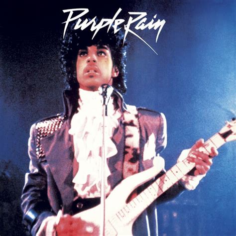 Prince Purple Rain Album Cover Poster 24 X 24 Inch Etsy
