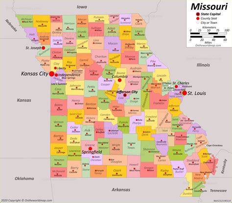 Map Of Missouri Map Missouri Image Search
