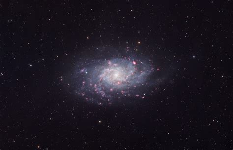 M33 The Triangulum Galaxy In Halrgb Rastrophotography