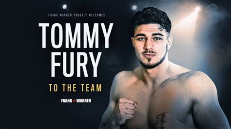 Tommy Fury Signs For Frank Warren