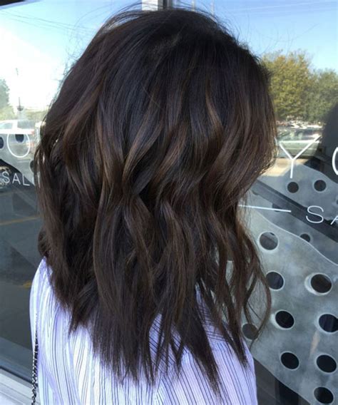 By bringing in some contrast, you can make your short hairstyle even more unique and spicy. Top Balayage For Dark Hair - Black and Dark Brown Hair ...