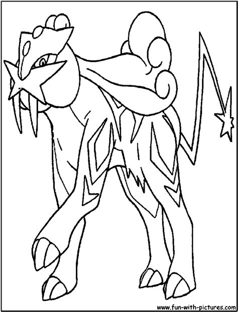 26 Best Ideas For Coloring Raikou Pokemon Coloring Pages