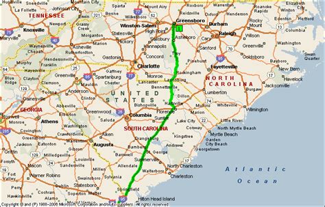 Best Route From Greensboro To 95 South Charlotte Raleigh Highway