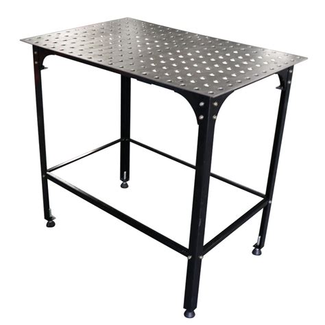 36 Adjustable Welding Table With 2 X 2 Hole Grid 58 Holes For Clamps