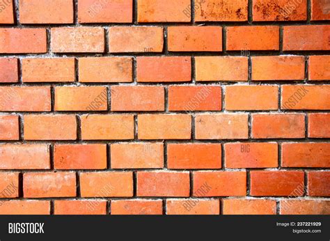 Orange Brick Wall Image And Photo Free Trial Bigstock