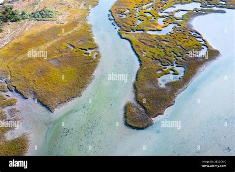 Aerial Of Saltwater Marsh Hi Res Stock Photography And Images Alamy