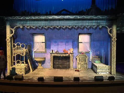 Mary Poppins, nursery, Theatre, set, artist, painter, scenic artist. I