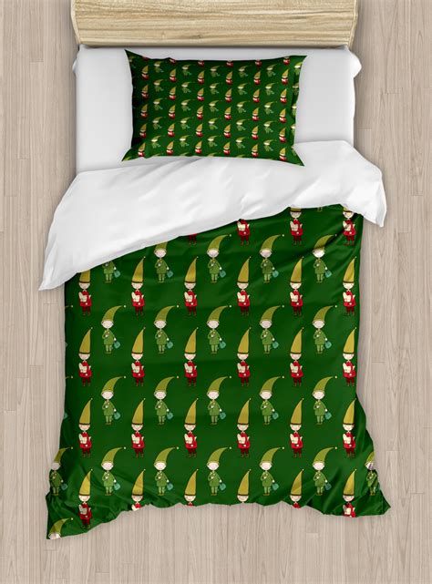 Download this cartoon forest, cartoon clipart, forest, trees png clipart image with transparent background or psd file for free. Gnome Duvet Cover Set, Elves with Dove Birds and Watering ...