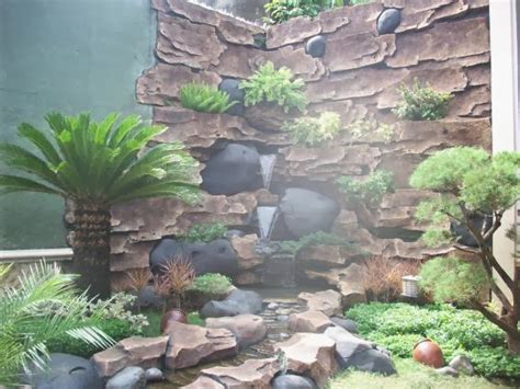 Contoh gambar kolam ikan minimalis. Model model relif | relif tebing | relif buatan | ralif ...