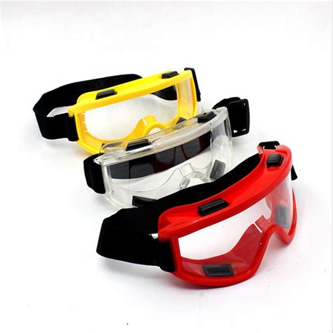 Dustproof Safety Goggles Over Glasses En166 Eye Protection Goggles Clear China Fire