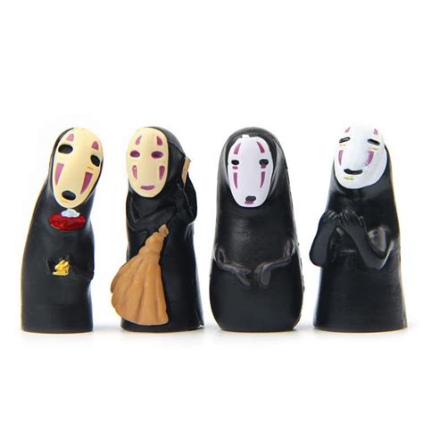 No face spirited away kaonashi. Kaonashi No Face Spirited Away Mini PVC Decoration Toy ...