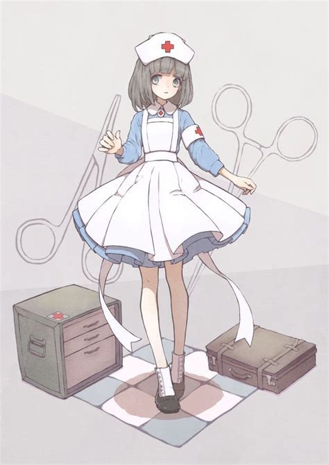 Hidden Wind OHSHC FF Nurse Art Anime Characters Character Design