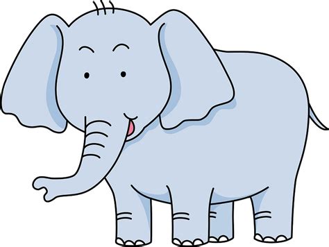 Elephant Cartoon Clip Art Elephant Cliparts Png Download 600600 Images