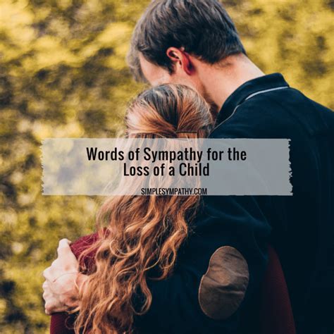 We did not find results for: Words of Sympathy for the Loss of a Child - Simple Sympathy