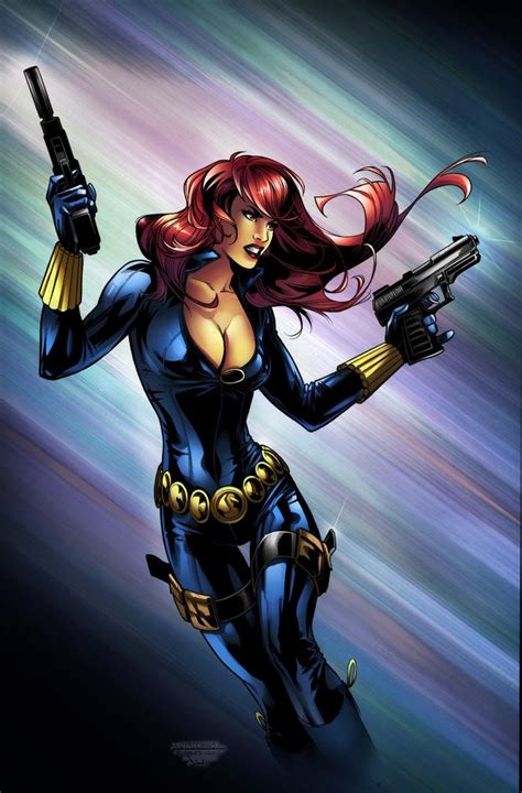 The Comic Ninja Black Widow Marvel Black Widow Marvel Superhero Posters