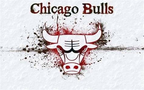 Chicago Bulls Wallpaper Logo Grass Nba Basketball Chicago Bulls