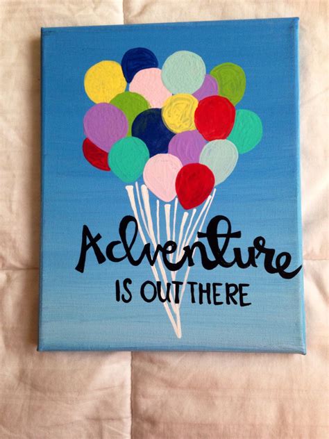 Canvas Quote Adventure Is Out There Disney Pixars By