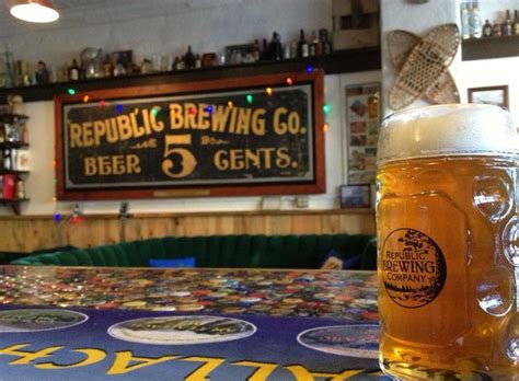 Republic Brewing Company In Washington Brews Beer And Soda In House