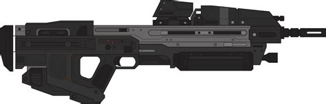 Halo Infinite Assault Rifle Ma40 Right Side By Ldinsdustries On