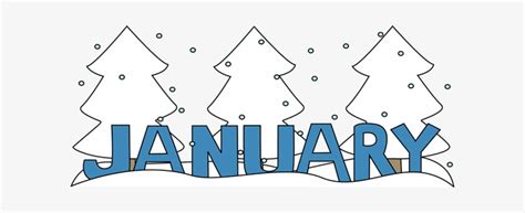 January January Clipart Free Transparent Png Download Pngkey