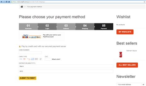 Step 6 Adding Payment Details Web2day Design