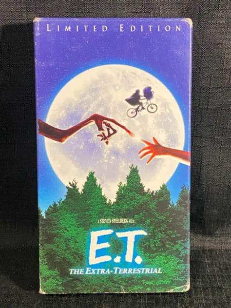 Et The Extra Terrestrial Vhs 20th Anniversary Limited Edition