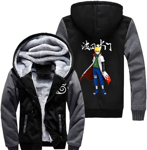 Naruto Namikaze Minato Unisex Cartoon Hoodie Fashion Hooded Jacket