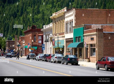Wallace Idaho Town Hi Res Stock Photography And Images Alamy