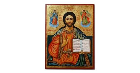 Jesus Christ Pantokrator 009e 50x70 Cm Grekasicons