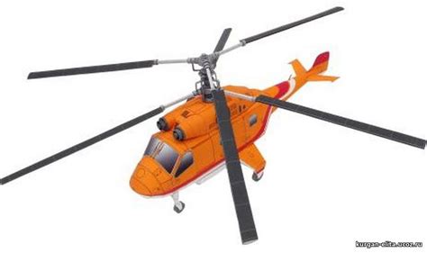 Twin Rotor Helicopter 15 Июля 2018 Объединение Бумажный моделист