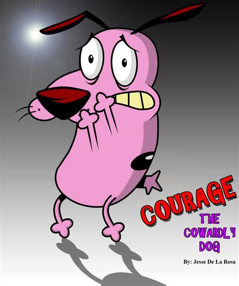 Courage The Cowardly Dog By Espionagedb7 On Deviantart