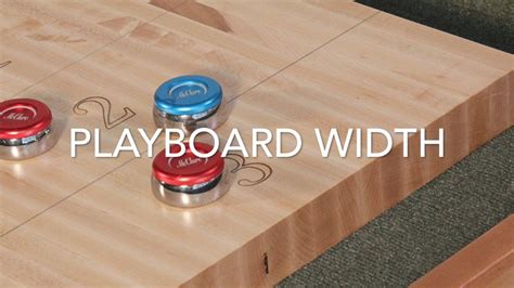 Buyingguide 4shuffleboard Table Playboard Width On Vimeo
