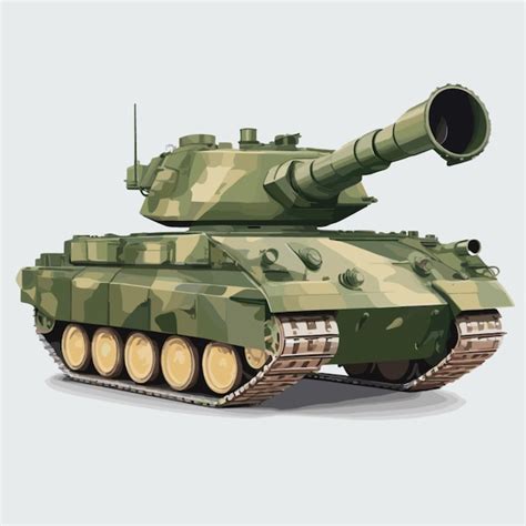 Premium Vector Military Tank Vector
