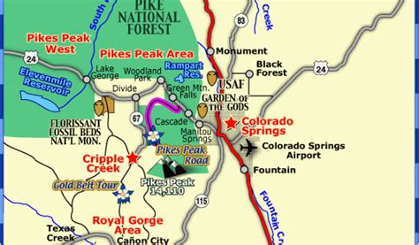 Map Of Colorado Hot Springs World Map