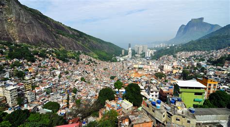 Filerocinha Rio De Janeiro Panorama 2010