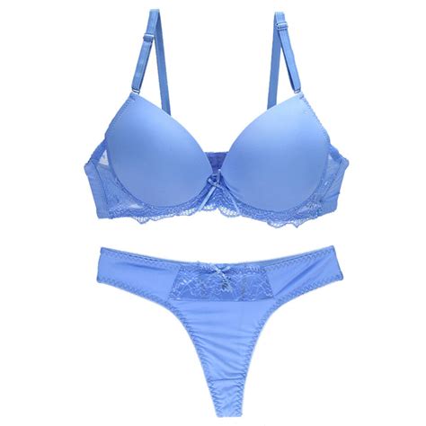 women s push up bra and panty set bra sets lace underwear 32 44 b c d dd e cup ebay