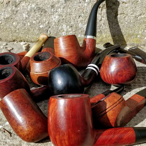 Different Tobacco Smoking Pipe Types Shapes Styles Designs