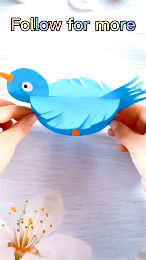 Balancing Bird Making Video Animal Crafts For Kids Bird Crafts