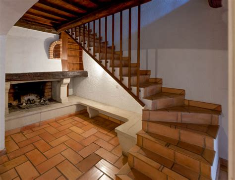 Horizontal slat railing brushed steel. New stair railing! | Chez Mirabel