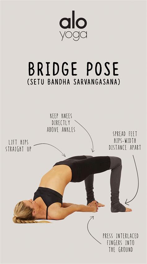 Yoga Stretch Yogatechniques Basic Yoga Poses Yoga Bridge Pose Yoga