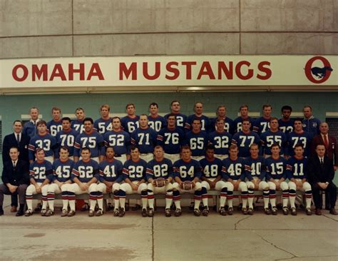 Mustangs Recall Memorable Ride Omaha Semipro Football Team Found A