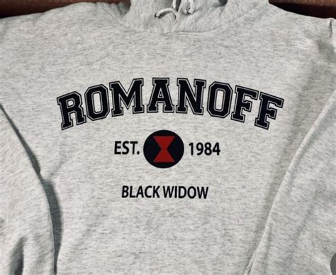 Romanoff Est 1984 Logo Svg Dxf Png Black Widow Movie Cut File Cricut
