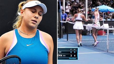 Amanda Anisimova Reduced To Tears In Awful Scenes At Australian Open