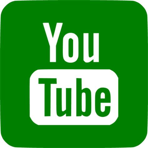 Download 45 Transparent Green Youtube Logo Png