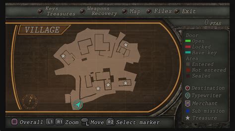 Resident Evil 4 Map Village Boss House Bloommaz