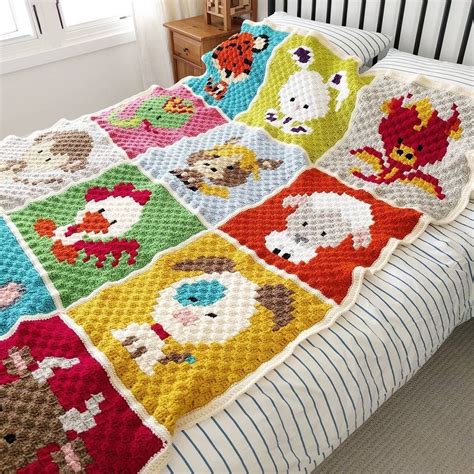 Diese decke ist eine zweireihige… Pin von Jeanette Neugebauer auf niños crochet | Decke ...