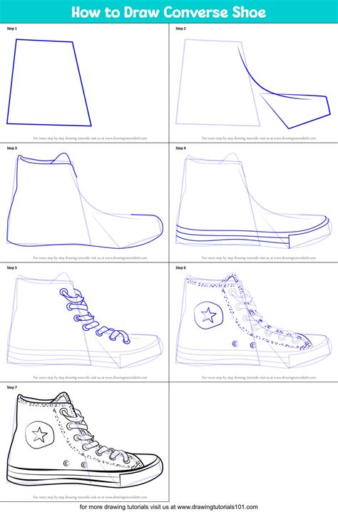 Converse Shoe Drawing Ballet Clipart Shoes Silhouette Clip Pointe