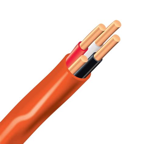 Southwire 103 Nmd90 Romex Simpull Electrical Wire Orange Cut By The