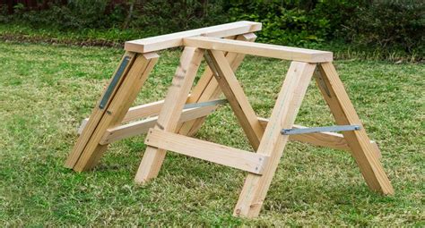 How To Make A Saw Horse Saw Horse Sawhorse Woodworking Crafts