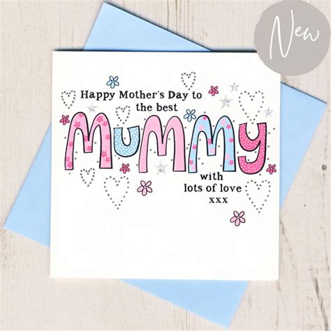 Mummy Handmade Mothers Day Card